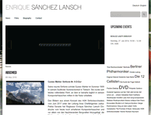 Tablet Screenshot of enriquesanchezlansch.com